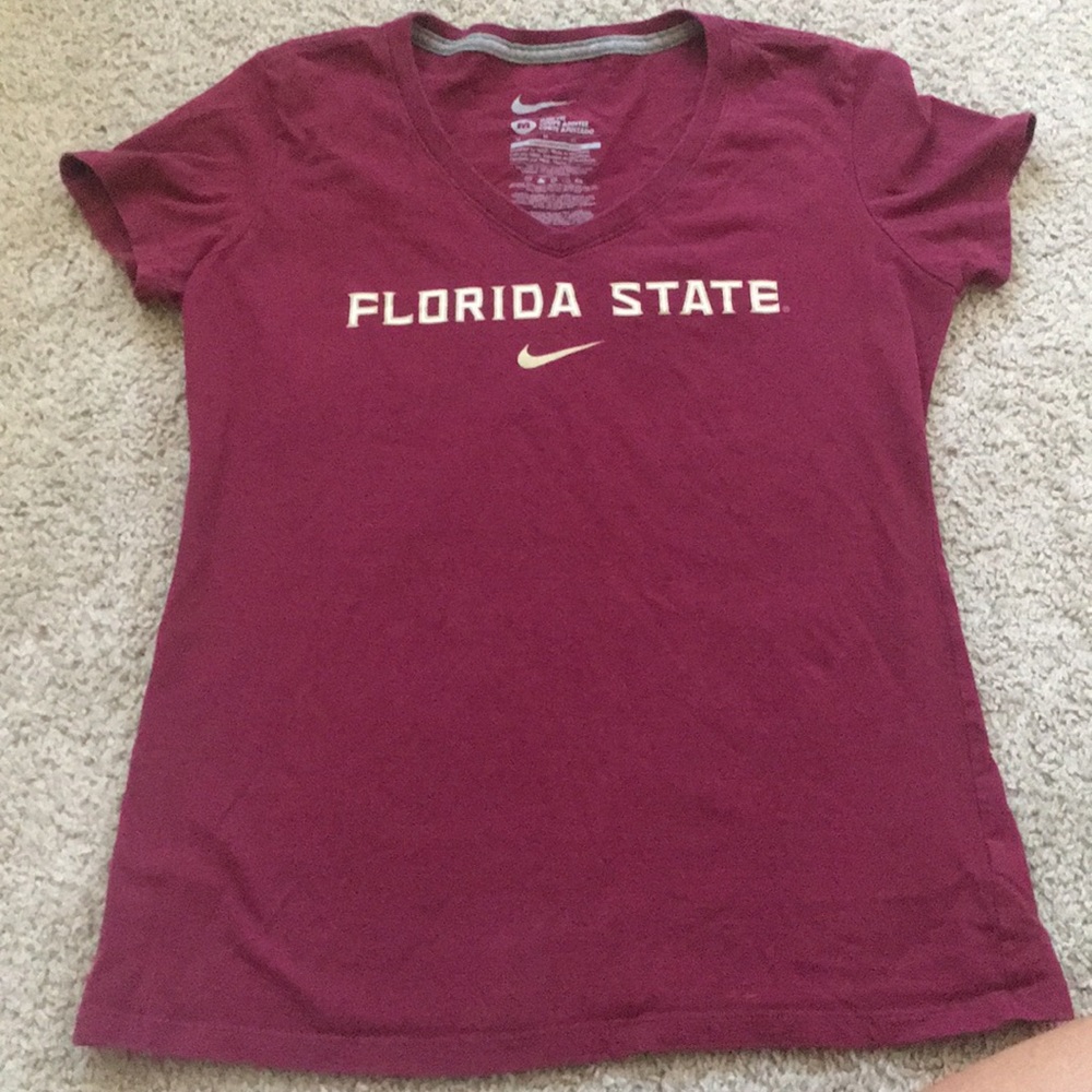 Florida State slim fit Nike M tee T-shirt FSU EUC